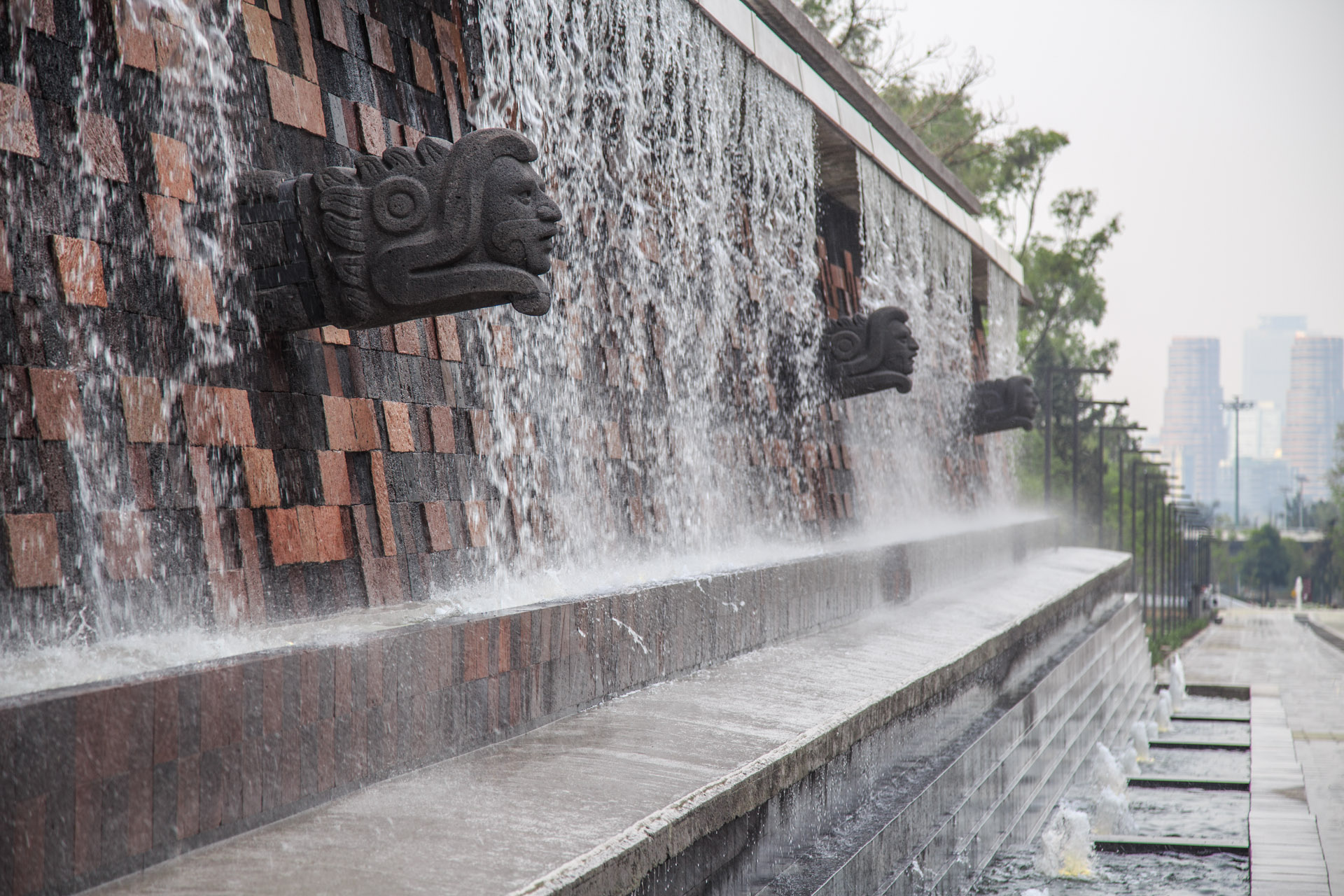 FUENTE XOCHIPILLI- PASEO DE LOS COMPOSITORES. - Pro Bosque Chapultepec