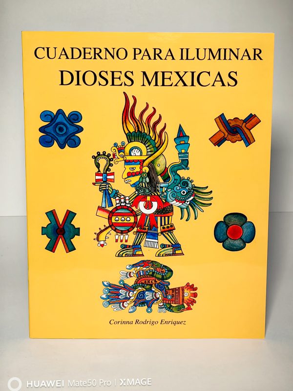 Libreta para colorear "Dioses Mexicas"
