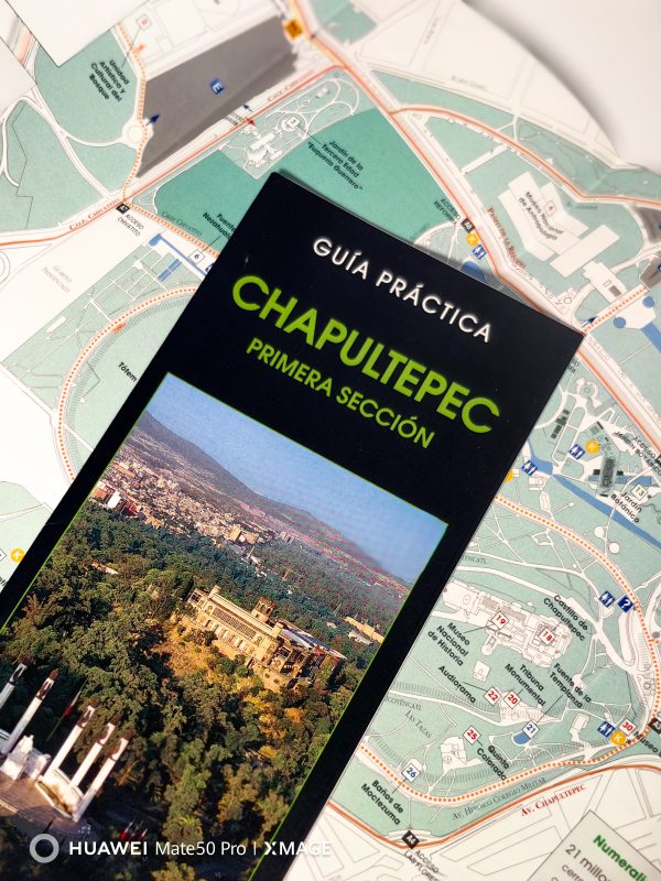 Mapa Guía Bosque de Chapultepec