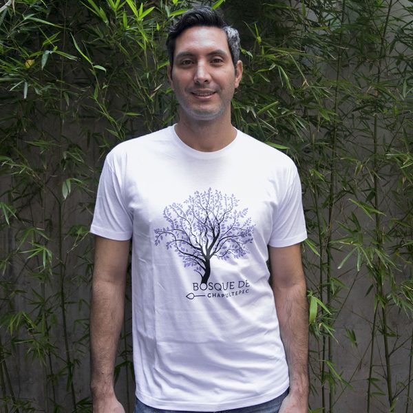 Playera Jacaranda Pro Bosque Chapultepec - Image 4