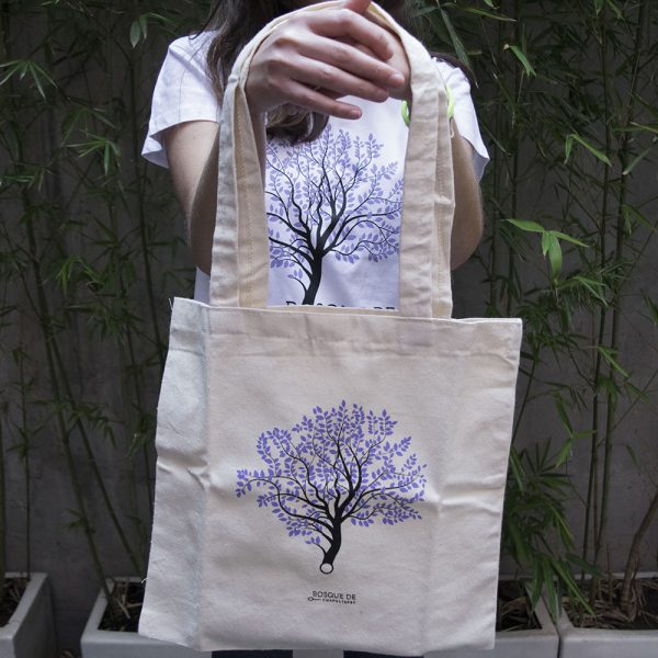 Tote Bag Jacaranda Manta Gruesa Pro Bosque Chapultepec - Image 2