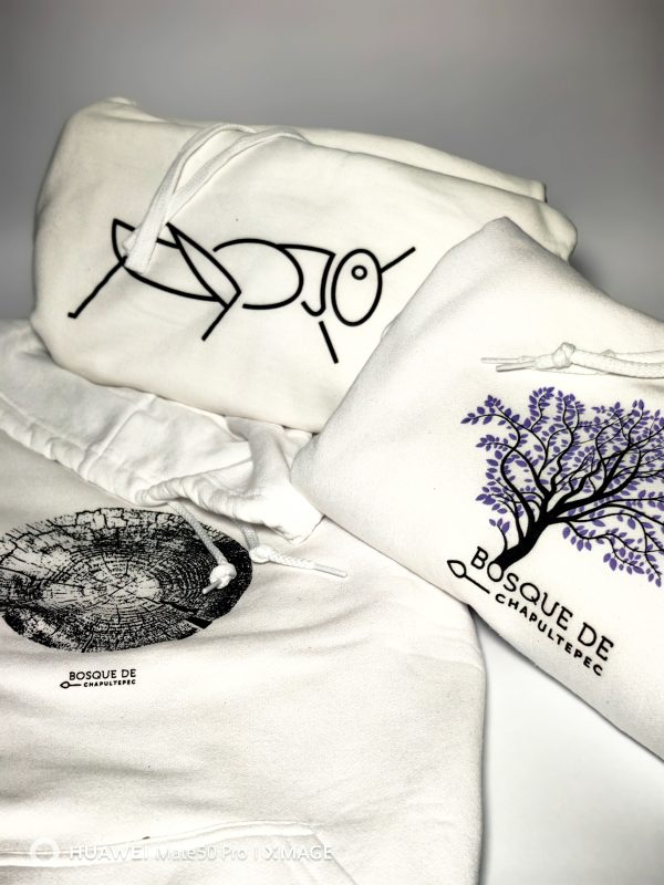 Sudadera Huella Tronco Ahuehuete Pro Bosque Chapultepec