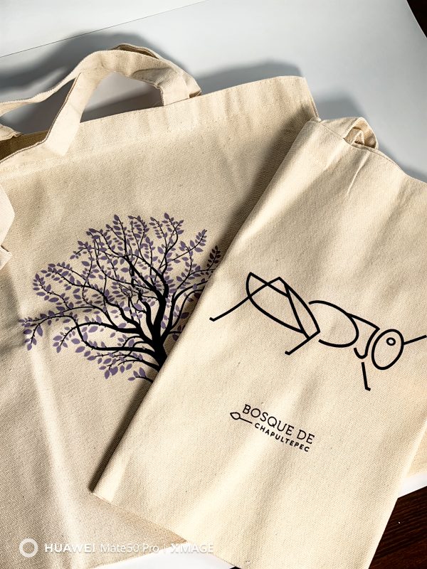 Tote Bag Jacaranda Manta Gruesa Pro Bosque Chapultepec