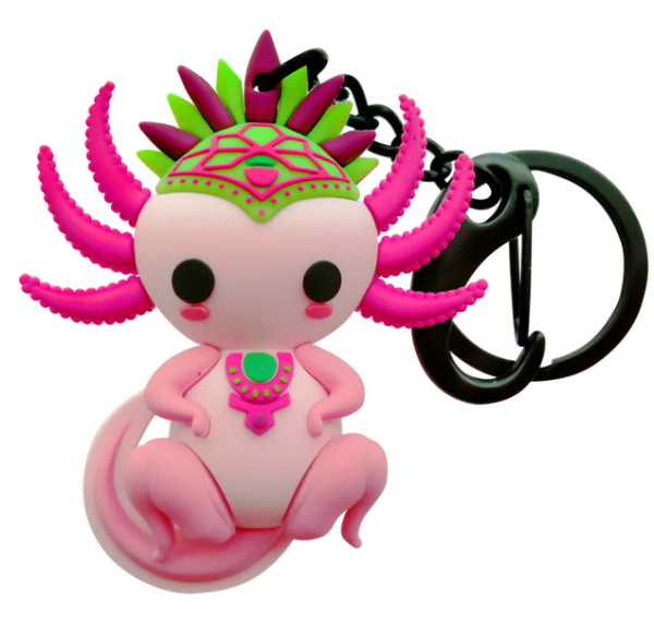 Llavero ajolote Yul Rosa by México - Pro Bosque Chapultepec