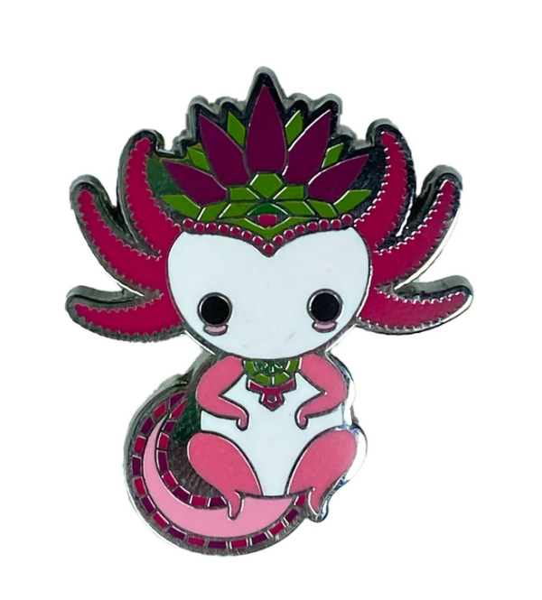 Pin Ajolote Yul Rosa By México - Pro Bosque Chapultepec