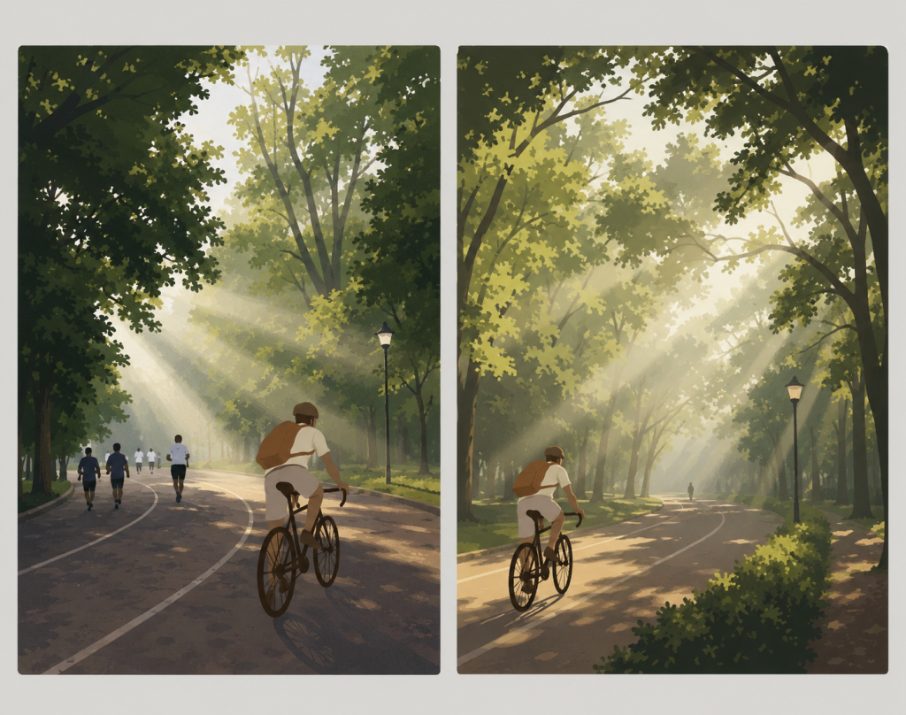 La milla uno de los circuitos ideales para andar en bicicleta en Chapultepec