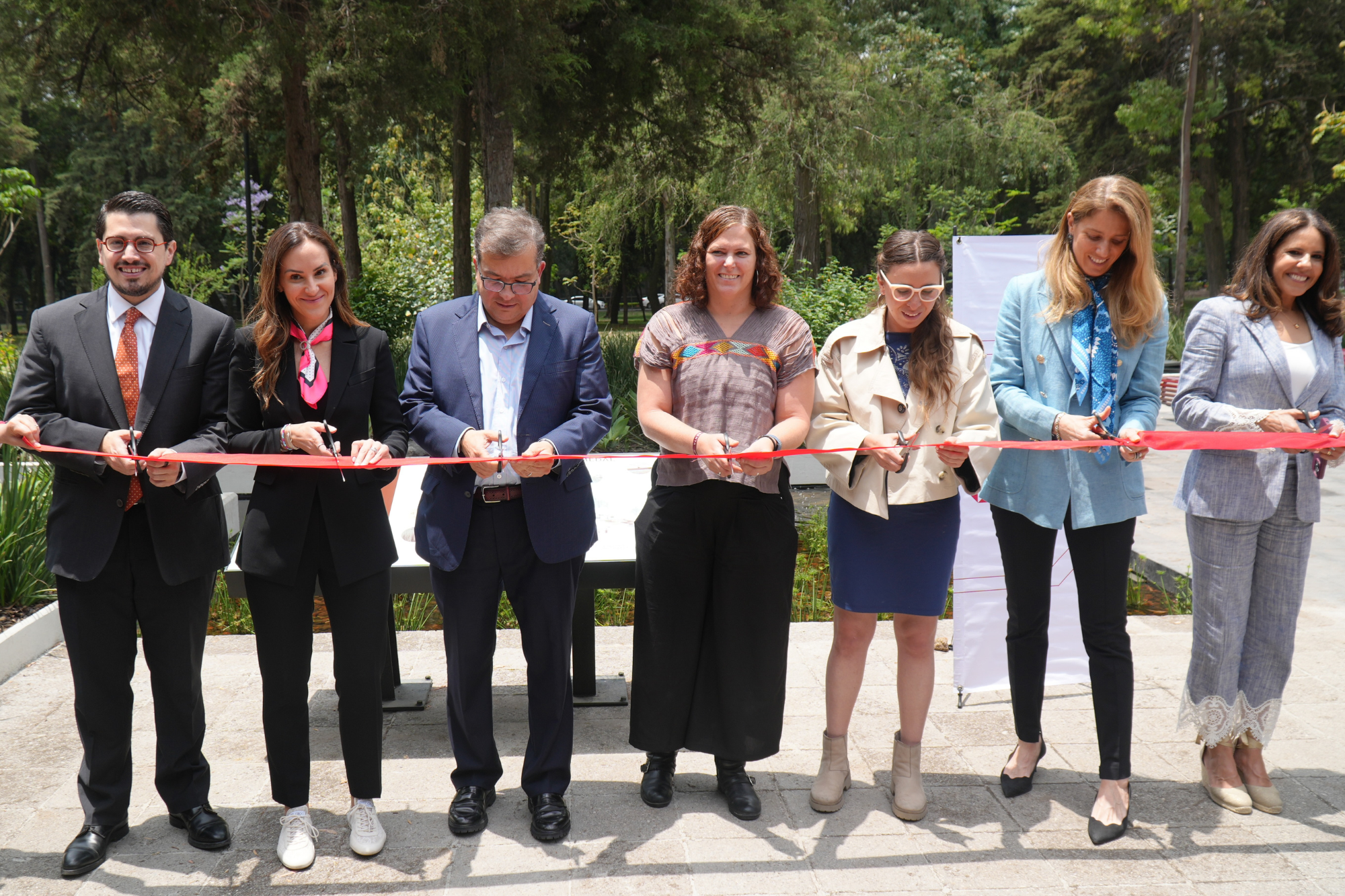 Inauguración de nuevos humedales en Chapultepec