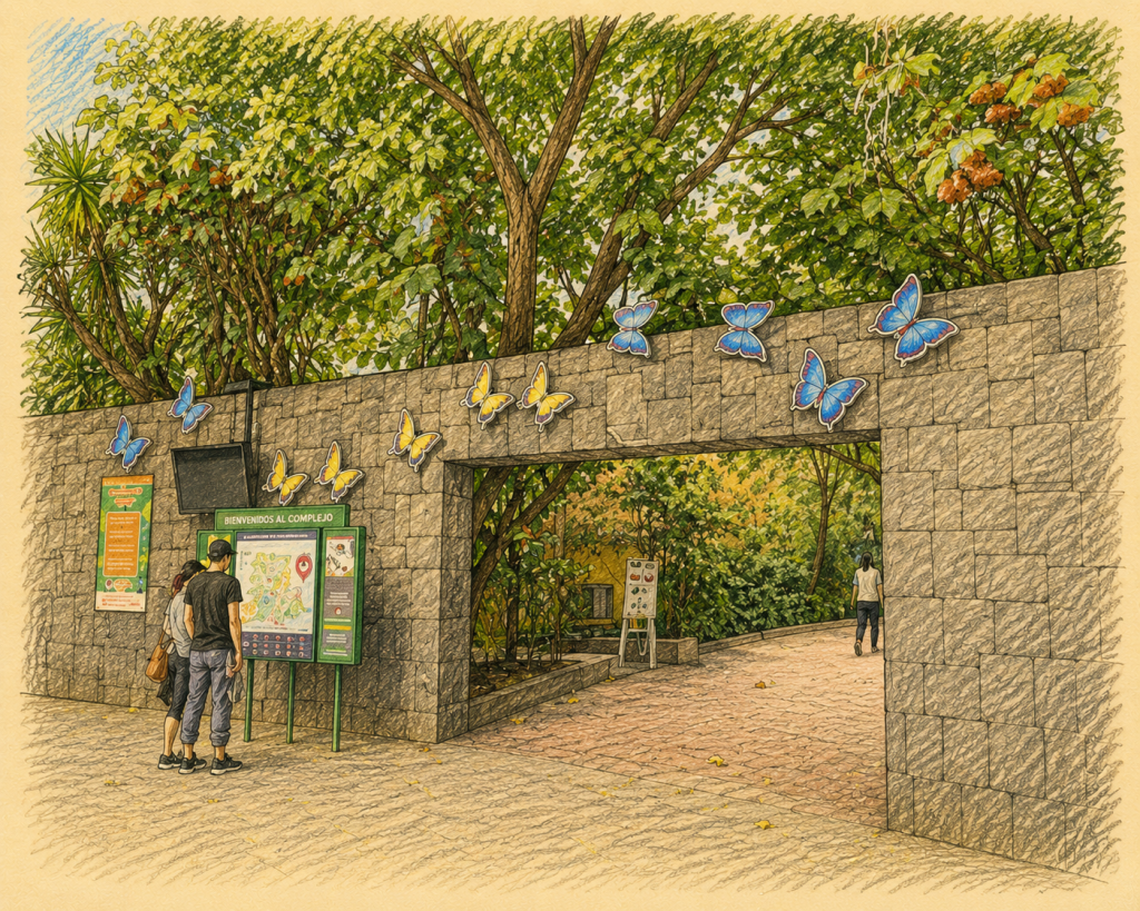 Mariposario del Bosque de Chapultepec.