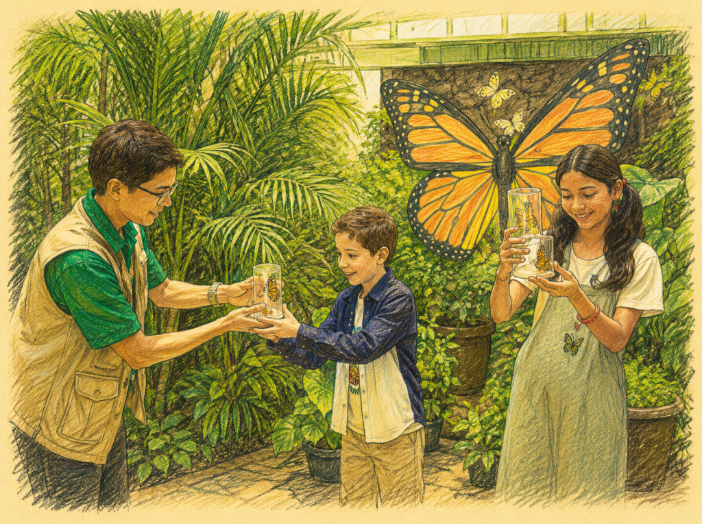 Bosque de Chapultepec con niños
