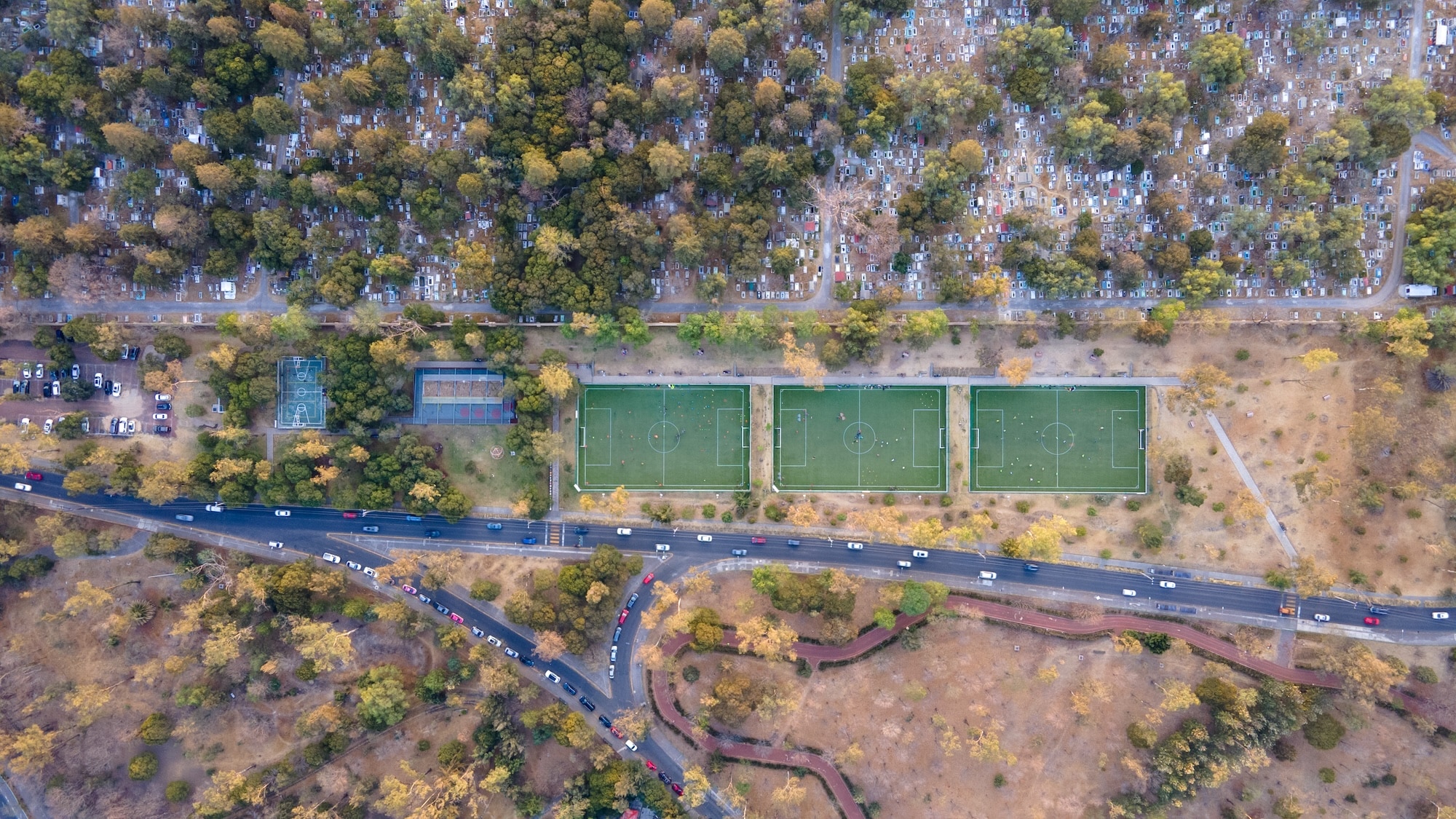 rehabilitacion del parque las lomas chapultepec